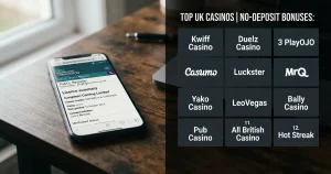 Newest UK Casinos with No-Deposit Bonuses — Ranked and Reviewed